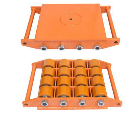 電廠汽包用坦克搬運車來進行搬運