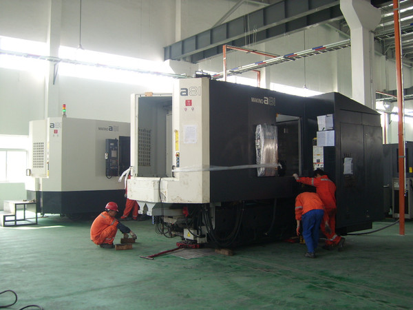 數控機床搬運轉移調整位置中的應用